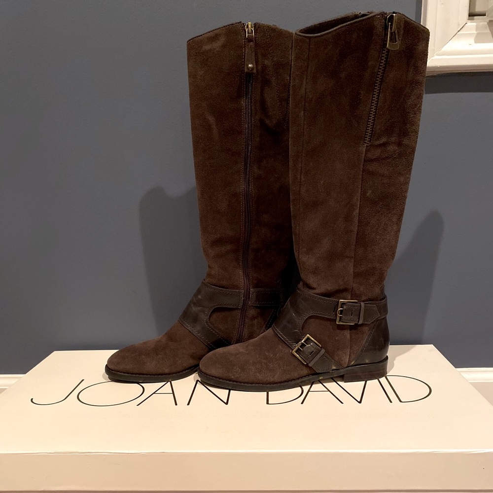 Joan & David Suede Boots size 7.5